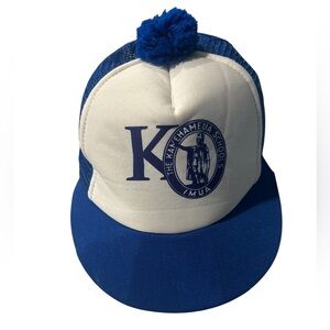 VINTAGE 1980s Trucker Hat King Kamehameha Schools, Hawai’i